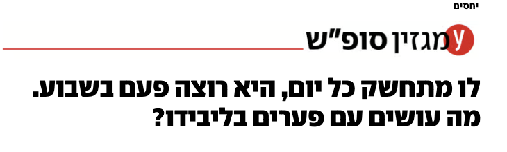 כתבה: פערים בלידידו